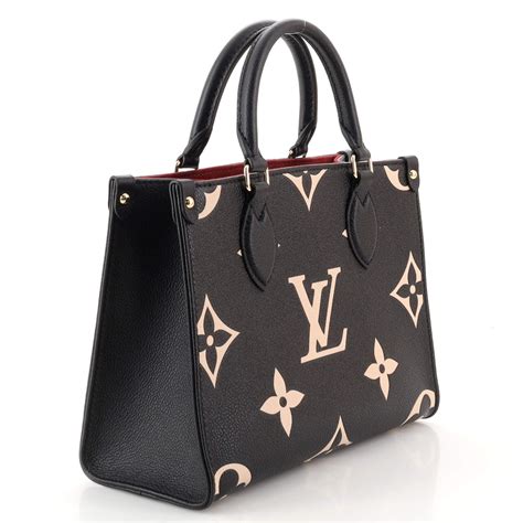 louis vuitton onthego monogram empreinte